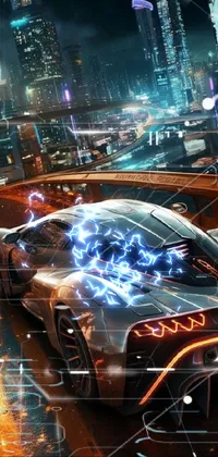 Automotive Lighting Building Hood Live Wallpaper