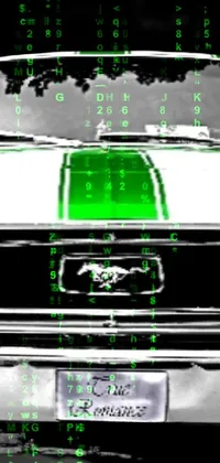 Automotive Lighting Green Hood Live Wallpaper