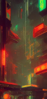 Cyberpunk Mobile Wallpaper iPhone Pride Wallpaper (Instant Download) 