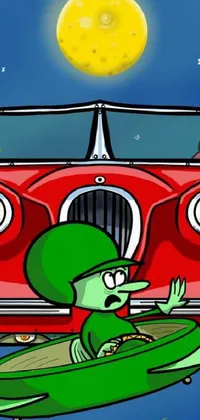 Automotive Lighting Motor Vehicle Cartoon Live Wallpaper