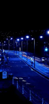 Automotive Lighting Street Light Blue Live Wallpaper