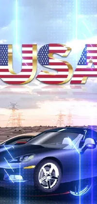 USA SPORT CAR Live Wallpaper