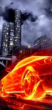 Automotive Parking Light Cloud Tire Live Wallpaper