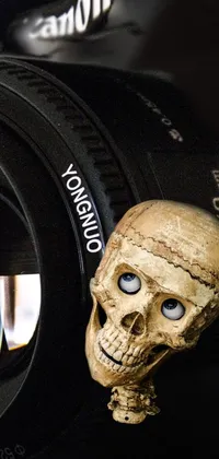 Automotive Tire Flash Photography Bone Live Wallpaper