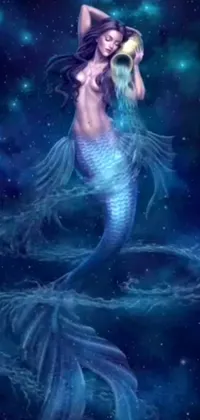 Azure Flash Photography Mythical Creature Live Wallpaper