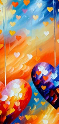 2 hearts Live Wallpaper