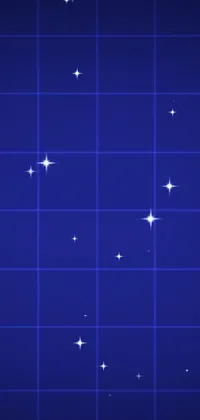 Looking for an enchanting live wallpaper for your phone? Look no further than this mesmerizing creation! Featuring a deep blue backdrop and a flurry of shimmering stars, this wallpaper is sure to transport you to distant galaxies and mysterious worlds