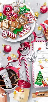 Baked Goods Cake Decorating Supply Christmas Live Wallpaper