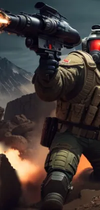 Ballistic Vest Shooter Game Action Film Live Wallpaper