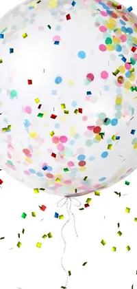 Balloon Party Supply Pattern Live Wallpaper
