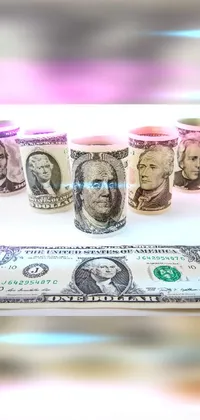 Banknote Money Handling Money Live Wallpaper