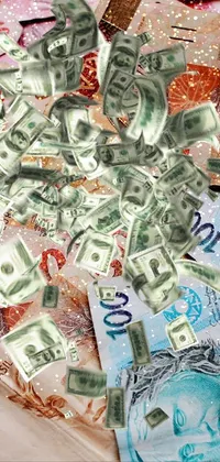 Banknote Saving Money Handling Live Wallpaper