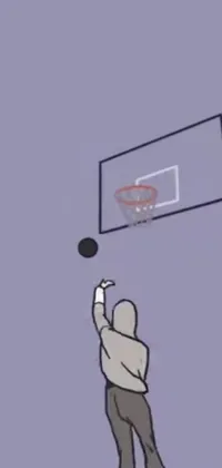 Basketball Hoop Sports Equipment Gesture Live Wallpaper