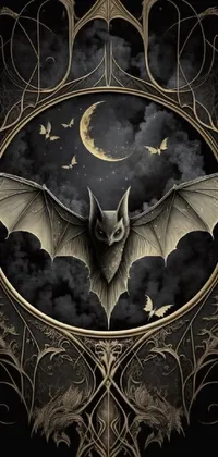Bat Sleeve Art Live Wallpaper