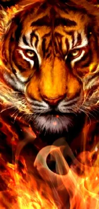 Bengal Tiger Siberian Tiger Light Live Wallpaper