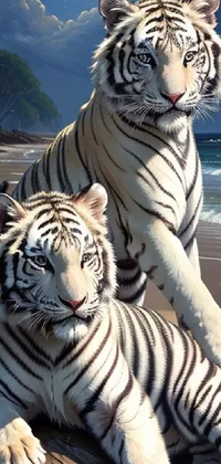 Bengal Tiger Siberian Tiger Photograph Live Wallpaper