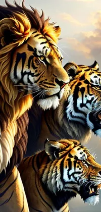 Bengal Tiger Siberian Tiger Photograph Live Wallpaper