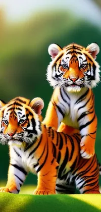 Bengal Tiger Siberian Tiger Vertebrate Live Wallpaper