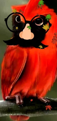 Bird Art Paint Beak Live Wallpaper