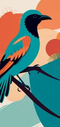 Bird Azure Beak Live Wallpaper