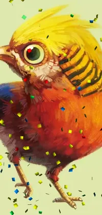 Bird Beak Art Live Wallpaper