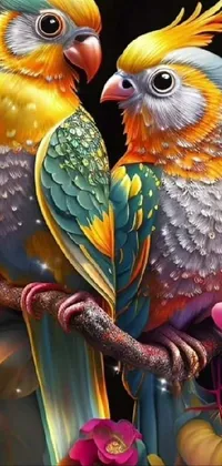 Bird Beak Organism Live Wallpaper