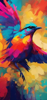 Bird Beak Painting Live Wallpaper