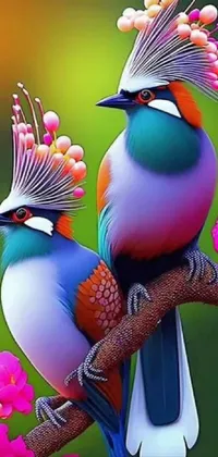 Bird Beak Plant Live Wallpaper