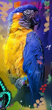 Bird Blue Nature Live Wallpaper