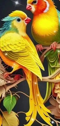 Bird Botany Beak Live Wallpaper