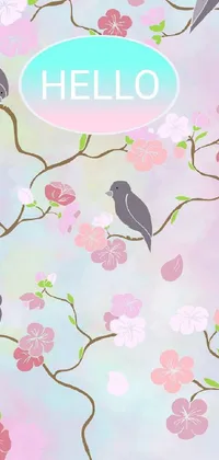 Bird Botany Nature Live Wallpaper