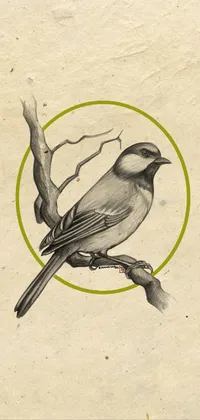 Bird Drawing Painting Live Wallpaper