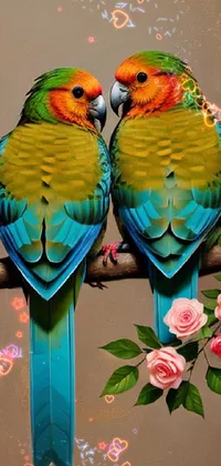 Bird Green Nature Live Wallpaper
