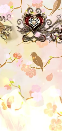 Bird Leaf Branch Live Wallpaper