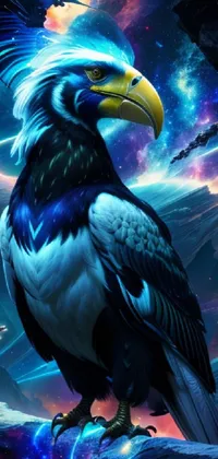 Bird Light Sea Eagle Live Wallpaper