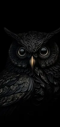 Bird Owl Great Horned Owl Live Wallpaper