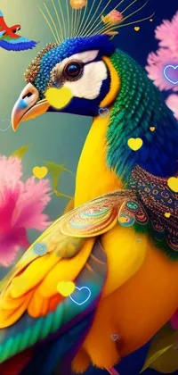 Beautiful bird Live Wallpaper