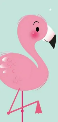 Bird Pink Art Live Wallpaper