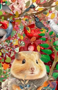 Bird Rodent Whiskers Live Wallpaper