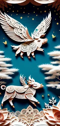 Bird Vertebrate Mythical Creature Live Wallpaper