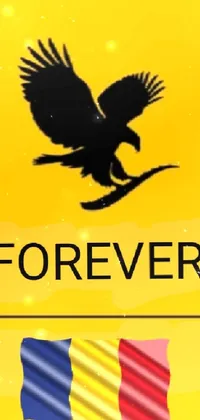 Bird Yellow Font Live Wallpaper