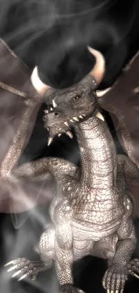 smoke dragon Live Wallpaper