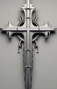 Black Cross Religious Item Live Wallpaper
