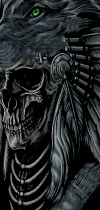 Black Jaw Sleeve Live Wallpaper