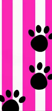 Black Pink Font Live Wallpaper
