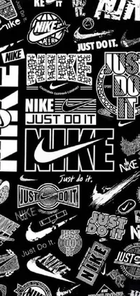 Nike on sale black logo