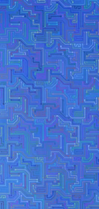 Blue Azure Rectangle Live Wallpaper