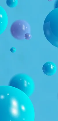Blue Electric Blue Liquid Live Wallpaper