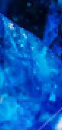 Blue Electric Blue Space Live Wallpaper