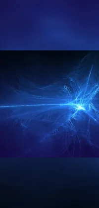 Blue Electricity Water Live Wallpaper